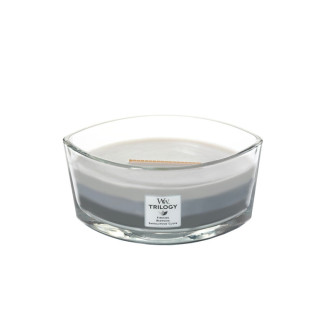 Стилна ароматна свещ Wood Wick Еllipse  Warm Woods