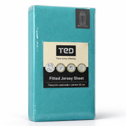 Чаршаф с ластик TED Тюркоаз - Трико