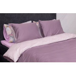 Двоен спален комплект Satin лилав - Памучен сатен