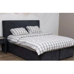 Луксозно спално бельо от фланел - Бежово