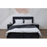 Луксозно спално бельо от фланел - Сиво Луксозно спално бельо от фланел - Сиво