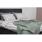 Луксозно спално бельо от фланел - Зелено Луксозно спално бельо от фланел - Зелено