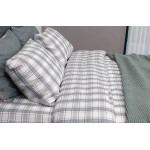 Луксозно спално бельо от фланел - Зелено Луксозно спално бельо от фланел - Зелено