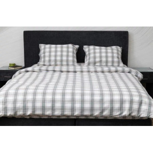 Луксозно спално бельо от фланел - Зелено