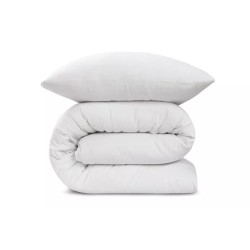 Спален комплект крепон 2 части Gofre - бяло