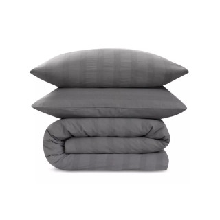 Спален комплект крепон 2 части Gofre - сивo