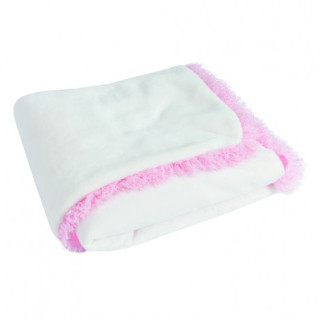 Двулицево поларено бебешко одеяло 