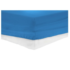 Син чаршаф с ластик - памучно трико Син чаршаф с ластик - памучно трико