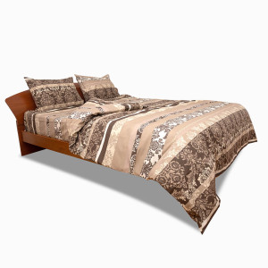 Кафяв спален комплект Beni - Ранфорс