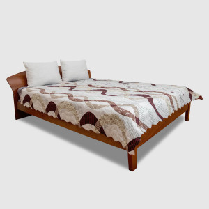 Микрофибърно покривало за спалня Caramello