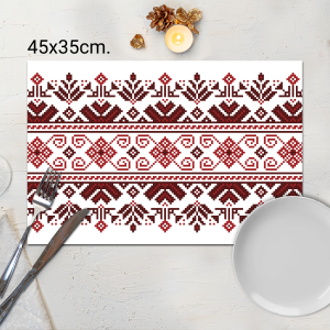 Свежа подложка за хранене Народни мотиви