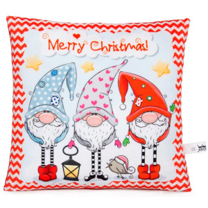 Деко възглавница Джуджетата на дядо Коледа