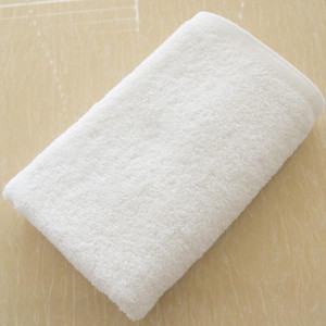 Памучна хавлиена кърпа 30/50 Бяла Памучна хавлиена кърпа 30/50 Бяла