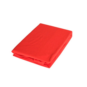 Червен чаршаф с ластик - Памук Червен чаршаф с ластик - Памук