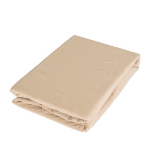 Чаршаф за матрак с ластик - бежов