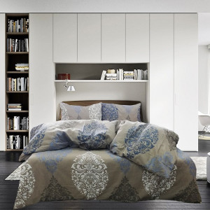 100% Памучен спален комплект Ornaments Beige