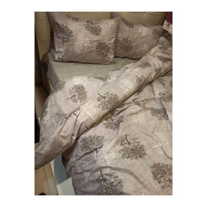 100% Памучен спален комплект Autumn Beige