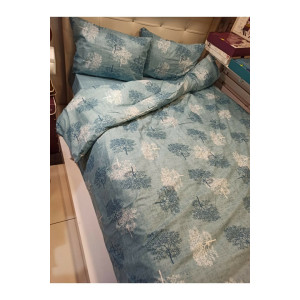 100% Памучен спален комплект Autumn Blue