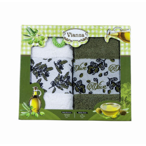 Сет хавлиени кърпи за кухня - Зехтин Сет хавлиени кърпи за кухня - Зехтин