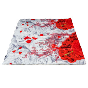 Покривало за легло/ спалня Букет от рози