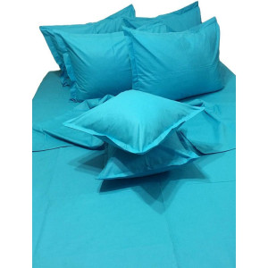 Памучен спален комплект Аквамания