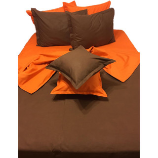 Двуцветен спален комплект Ориндж Каунти - 100% Памук