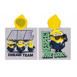 Детско плажно пончо Minions Respect