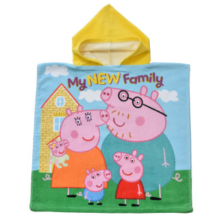 Плажно пончо Peppa Family