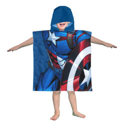 Детско плажно пончо Captain America