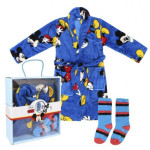 Детски комплект Mickey - халат с чорапки