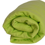 Зелен чаршаф с ластик 180/200/20 - памучно трико