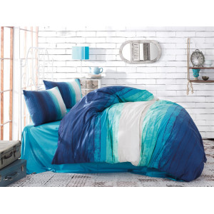 Спален комплект с олекотена завивка Сияние -100% ранфорс