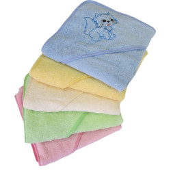 Мека хавлия за бебе Пухчо