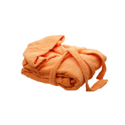 Оранжев халат за баня - 100% Памук