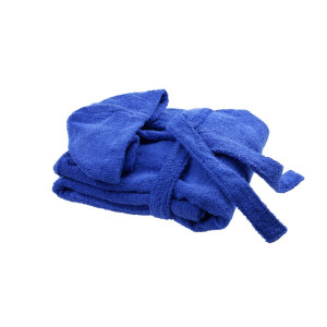 Тъмно син халат за баня - 100% Памук Тъмно син халат за баня - 100% Памук