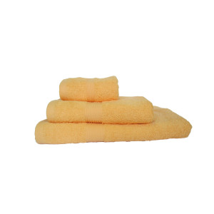 Жълта хавлиена кърпа- 100% Памук