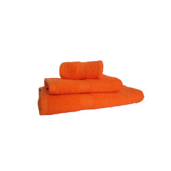 Оранжева хавлиена кърпа - 100% Памук