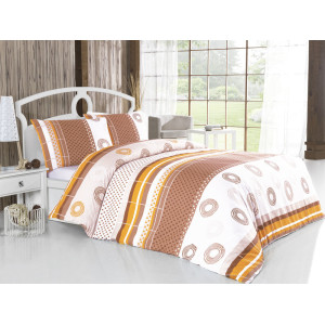 Памучен спален комплект Crisantemo - Памук Ранфорс