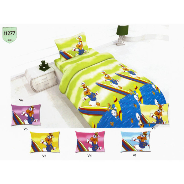 Спални Комплекти за Деца с изображение на Патица Сърфист