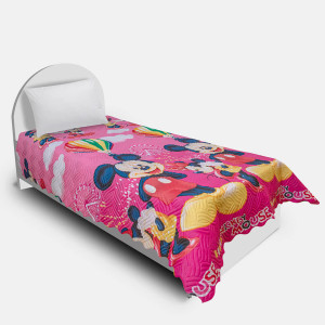 Микрофибърно шалте за детско легло Мики Маус