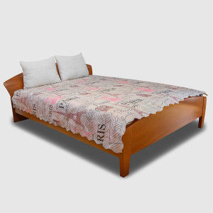 Микрофибърно шалте винтидж десен Colette