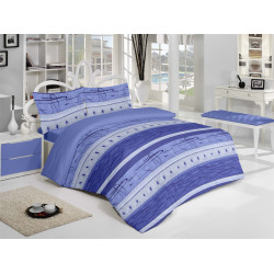 100% памучен спален компект Relax Blue