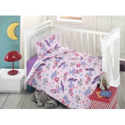 Памучен бебешки спален комплект - Веселие