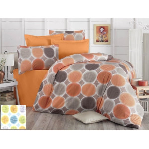 Памучен спален комплект Салса - Ранфорс