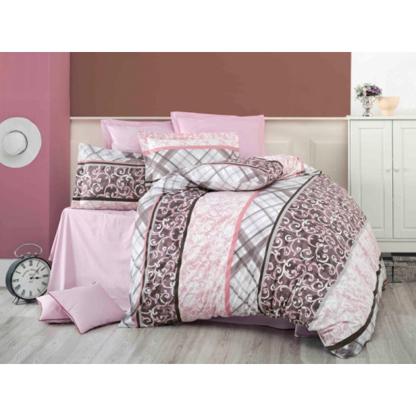 Качествено спално бельо Pink - ранфорс