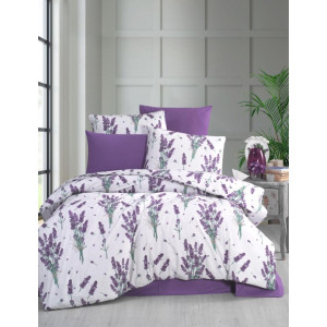 Памучен спален комплект Флора - Ранфорс