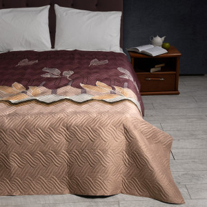 Модерно шалте KALA - кафяво