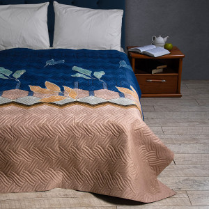 Модерно шалте KALA - синьо