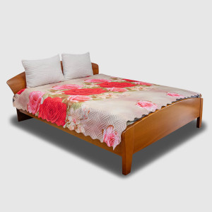 Микрофибърно шалте с рози Rozana