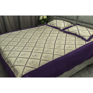 Покривало за спалня с две калъфки Емилила